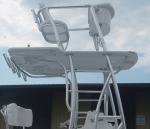 T-Tops and Boat Towers Installed in 24 hours in St. Petersburg and Tampa, Florida for all Boat Captains