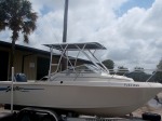 Custom Built Half Towers on Your Boat Provides Safety and Shade for the Boat with a Half Tower in FL